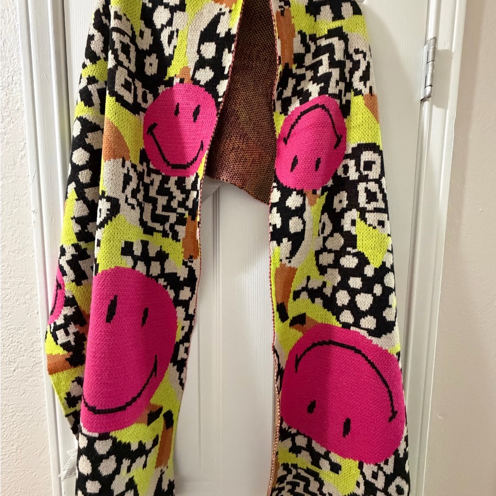 FARM Rio Multicolor Smiley Scarf - Picture 2 of 5